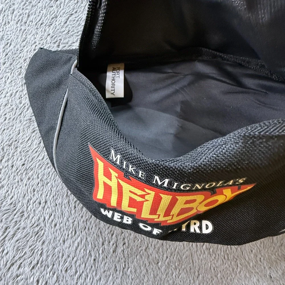 Mike Mignola Hellbody Web of Wyrd Fanny Pack Waist Bag Comic Merch Black NWOT